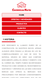 Mobile Screenshot of ceramicosnorte.com.ar